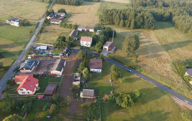 Zdjęcia z lotu ptaka miejscowości Kruki &ndash; fot. Jacek Maria Jeliński 1