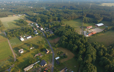 Zdjęcia z lotu ptaka miejscowości Kruki &ndash; fot. Jacek Maria Jeliński 5