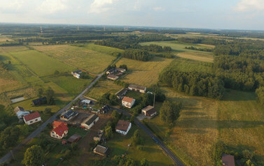 Zdjęcia z lotu ptaka miejscowości Kruki &ndash; fot. Jacek Maria Jeliński 6