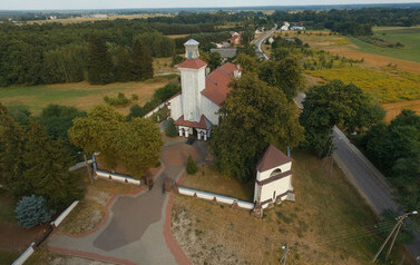 Zdjęcia z lotu ptaka miejscowości Kuflew &ndash; fot. Jacek Maria Jeliński 1