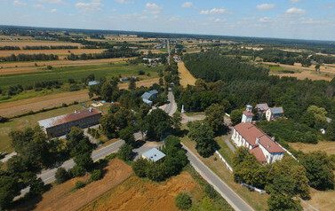 Zdjęcia z lotu ptaka miejscowości Kuflew &ndash; fot. Jacek Maria Jeliński 23