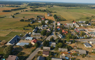 Zdjęcia z lotu ptaka miejscowości Lipiny &ndash; fot. Jacek Maria Jeliński 2