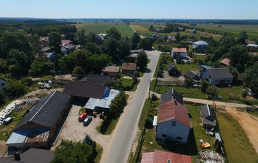 Zdjęcia z lotu ptaka miejscowości Łuk&oacute;wiec &ndash; fot. Jacek Maria Jeliński 1