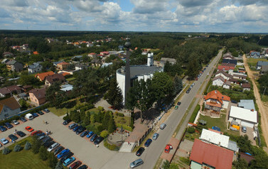 Zdjęcia z lotu ptaka miejscowości Mrozy &ndash; fot. Jacek Maria Jeliński 122