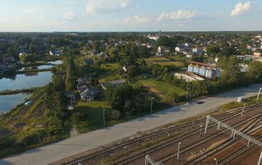 Zdjęcia z lotu ptaka miejscowości Mrozy &ndash; fot. Jacek Maria Jeliński 173