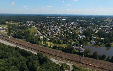 Zdjęcia z lotu ptaka miejscowości Mrozy &ndash; fot. Jacek Maria Jeliński 225