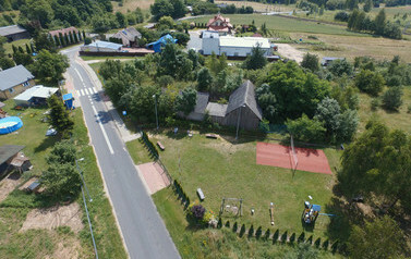 Zdjęcia z lotu ptaka miejscowości Skruda &ndash; fot. Jacek Maria Jeliński 2