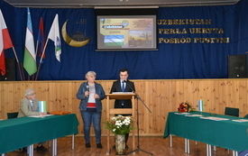 Wizyta delegacji z Uzbekistanu w Mrozach 24