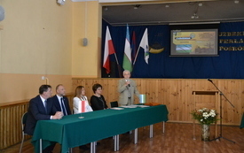 Wizyta delegacji z Uzbekistanu w Mrozach 40