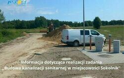 Zdjęcie do Informacja dotycząca budowy kanalizacji sanitarnej...