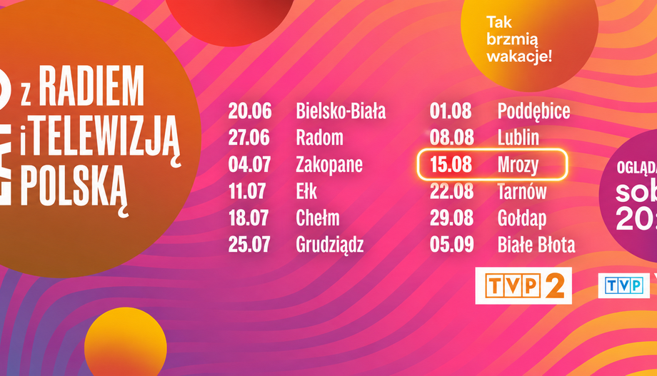 Zdjęcie do Wyjątkowe zmiany w letnim kalendarzu imprez.  &bdquo;Lato z Radiem...
