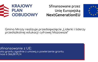 Zdjęcie do &bdquo;Liderki i liderzy przedszkolnej edukacji cyfrowej Mazowsze&rdquo;