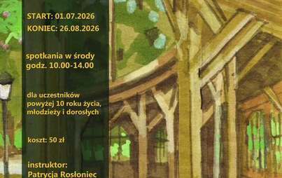 Zdjęcie do Szkicownik - czyli warsztaty w plenerze z pfofesjonalistką!