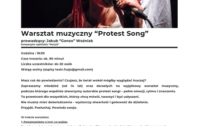 Zdjęcie do Warsztaty - przed spektaklem "Maryla" Teatr Polska